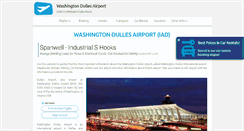 Desktop Screenshot of airport-dulles.com